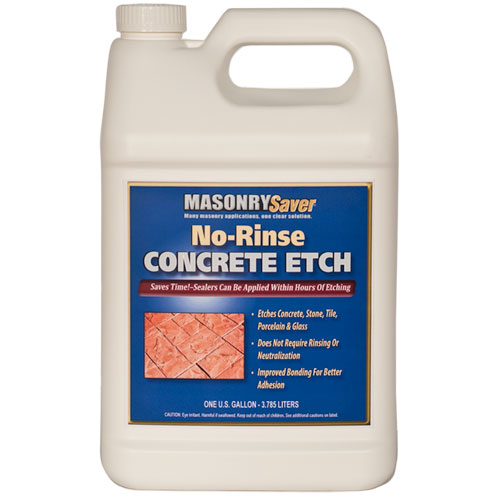 MasonrySaver No Rinse Concrete Etch Concrete Cleaners