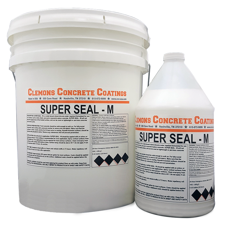 SuperSeal M 1 Gallon Concrete Sealers ConcreteSealerStore SuperSeal M 1 Gallon Concrete Sealers ConcreteSealerStore
